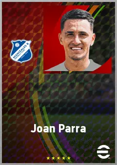 Joan Parra eFootball 2026 player card, 72 OVR GK