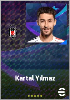 Kartal Yılmaz eFootball 2026 player card, 69 OVR DMF