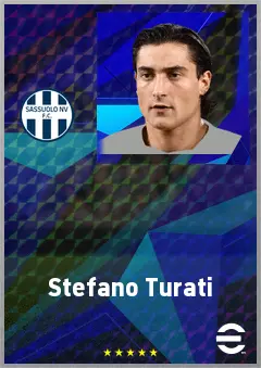 Stefano Turati eFootball 2026 player card, 74 OVR GK