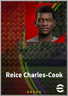 Reice Charles-Cook eFootball 2026 player card, 68 OVR GK