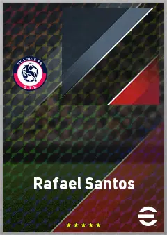 Rafael Santos eFootball 2026 player card, 70 OVR LB