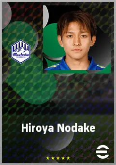 Nodake Hiroya eFootball 2026 player card, 67 OVR LB