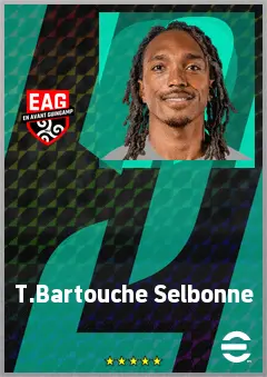T.Bartouche Selbonne eFootball 2026 player card, 66 OVR GK