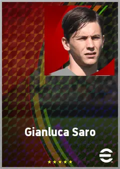 Gianluca Saro eFootball 2026 player card, 69 OVR GK