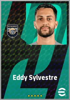 Eddy Sylvestre eFootball 2026 player card, 67 OVR CMF