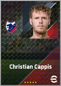Christian Cappis eFootball 2026 player card, 70 OVR CMF
