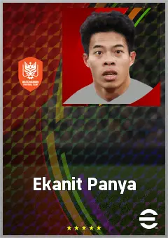 Ekanit Panya eFootball 2026 player card, 65 OVR AMF