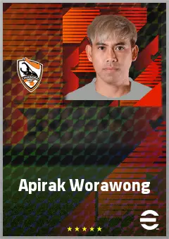 Apirak Worawong eFootball 2026 player card, 64 OVR GK