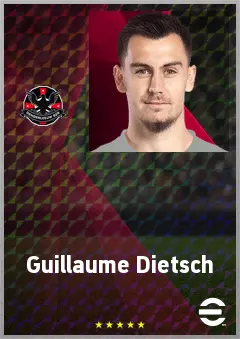 Guillaume Dietsch eFootball 2026 player card, 69 OVR GK