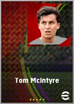 Tom McIntyre eFootball 2026 player card, 68 OVR CB
