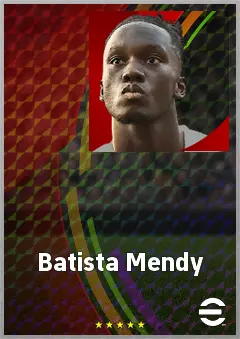 Batista Mendy eFootball 2026 player card, 73 OVR DMF