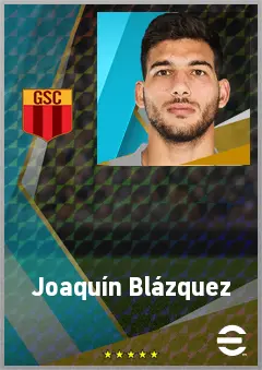 Joaquín Blázquez eFootball 2026 player card, 69 OVR GK