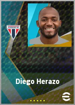 Diego Herazo eFootball 2026 player card, 71 OVR CF