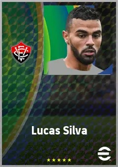 Lucas Silva eFootball 2026 player card, 68 OVR LWF