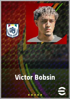 Victor Bobsin eFootball 2026 player card, 70 OVR DMF