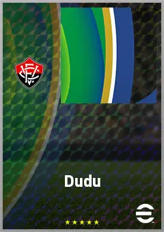 Dudu eFootball 2026 player card, 72 OVR CMF
