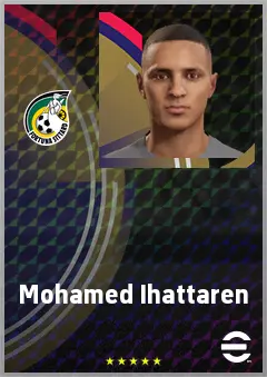 Mohamed Ihattaren eFootball 2026 player card, 72 OVR AMF