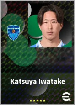 Iwatake Katsuya eFootball 2026 player card, 68 OVR CB