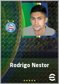 Rodrigo Nestor eFootball 2026 player card, 72 OVR CMF