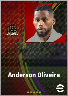 Anderson Oliveira eFootball 2026 player card, 70 OVR LMF