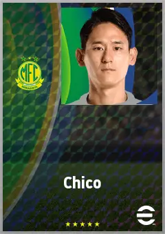 Chico Kim eFootball 2026 player card, 70 OVR AMF