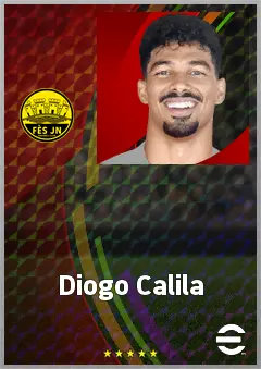 Diogo Calila eFootball 2026 player card, 67 OVR RB