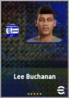 Lee Buchanan eFootball 2026 player card, 69 OVR LB