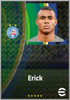 Erick eFootball 2026 player card, 72 OVR CMF