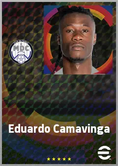 Eduardo Camavinga eFootball 2026 player card, 79 OVR CMF