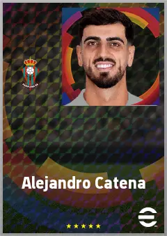 Alejandro Catena eFootball 2026 player card, 76 OVR CB