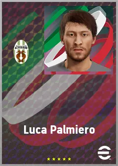 Luca Palmiero eFootball 2026 player card, 70 OVR DMF