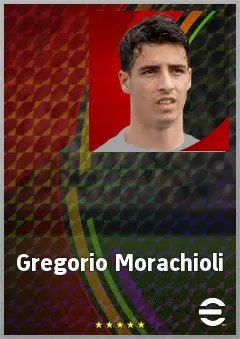 Gregorio Morachioli eFootball 2026 player card, 67 OVR LWF