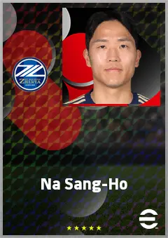 Na Sang-Ho eFootball 2026 player card, 70 OVR AMF