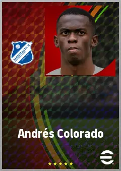 Andrés Colorado eFootball 2026 player card, 70 OVR DMF