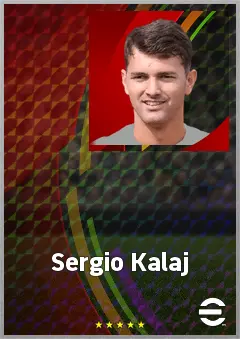 Sergio Kalaj eFootball 2026 player card, 69 OVR CB