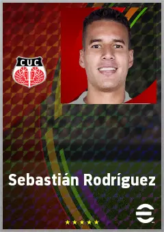 Sebastián Rodríguez eFootball 2026 player card, 68 OVR CB