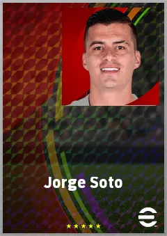 Jorge Soto eFootball 2026 player card, 72 OVR GK