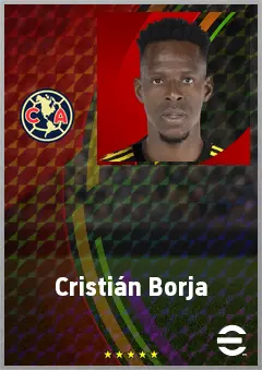 Cristián Borja eFootball 2026 player card, 73 OVR LB