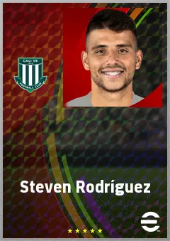 Steven Rodríguez eFootball 2026 player card, 69 OVR CF