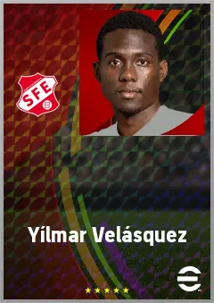 Yílmar Velásquez eFootball 2026 player card, 69 OVR DMF