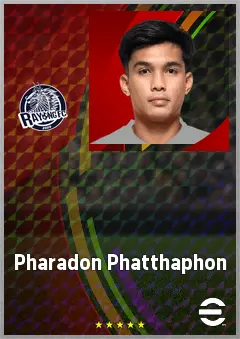Pharadon Phatthaphon eFootball 2026 player card, 65 OVR LB