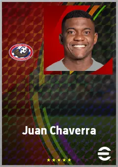Juan Chaverra eFootball 2026 player card, 71 OVR GK