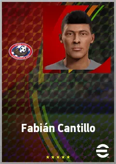 Fabián Cantillo eFootball 2026 player card, 68 OVR CMF