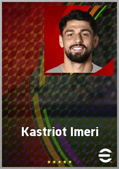 Kastriot Imeri eFootball 2026 player card, 70 OVR LMF