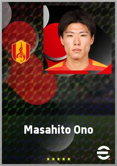 Ono Masahito eFootball 2026 player card, 68 OVR LB
