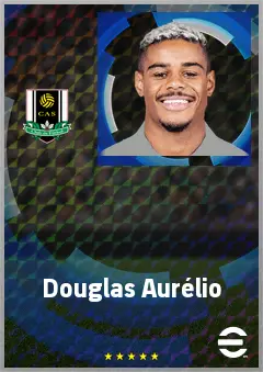 Douglas Aurélio eFootball 2026 player card, 70 OVR LWF