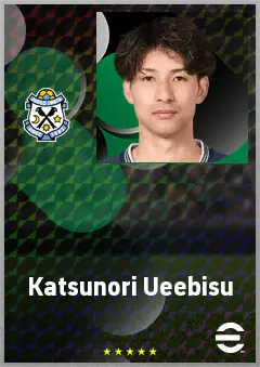 Ueebisu Katsunori eFootball 2026 player card, 67 OVR CB