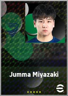 Miyazaki Jumma eFootball 2026 player card, 67 OVR AMF