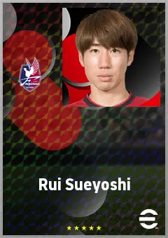 Sueyoshi Rui eFootball 2026 player card, 67 OVR LMF