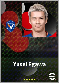 Egawa Yusei eFootball 2026 player card, 66 OVR CB
